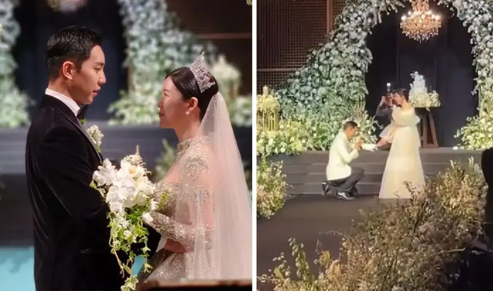 Lee Seung Gi y Lee Da In: pareja reveló su relación en 2021. Foto: composición Naver News