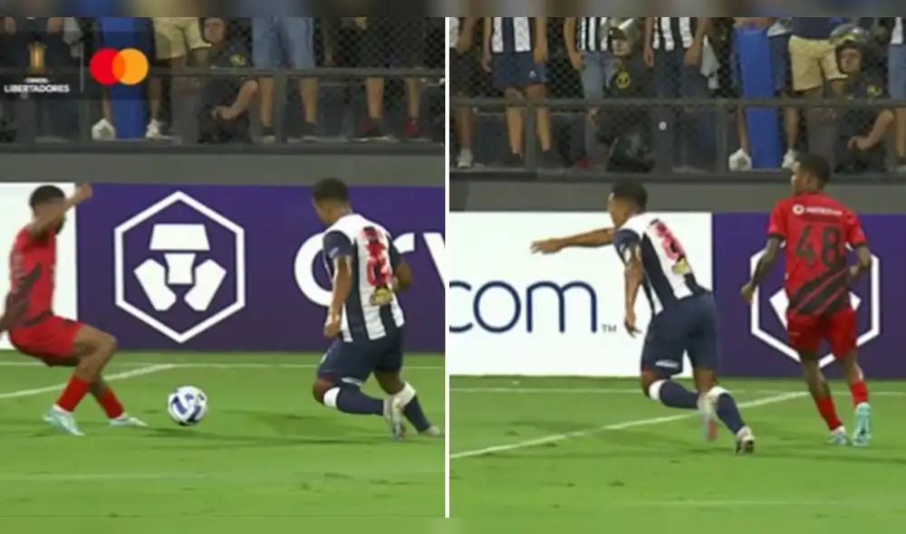 Joao Montoya entró como suplente en el Alianza Lima vs. Paranaense. Foto: captura de Conmebol Libertadores | Video: Conmebol Libertadores Joao Montoya entró como suplente en el Alianza Lima vs. Paranaense. Foto: captura de Conmebol Libertadores | Video: Conmebol Libertadores