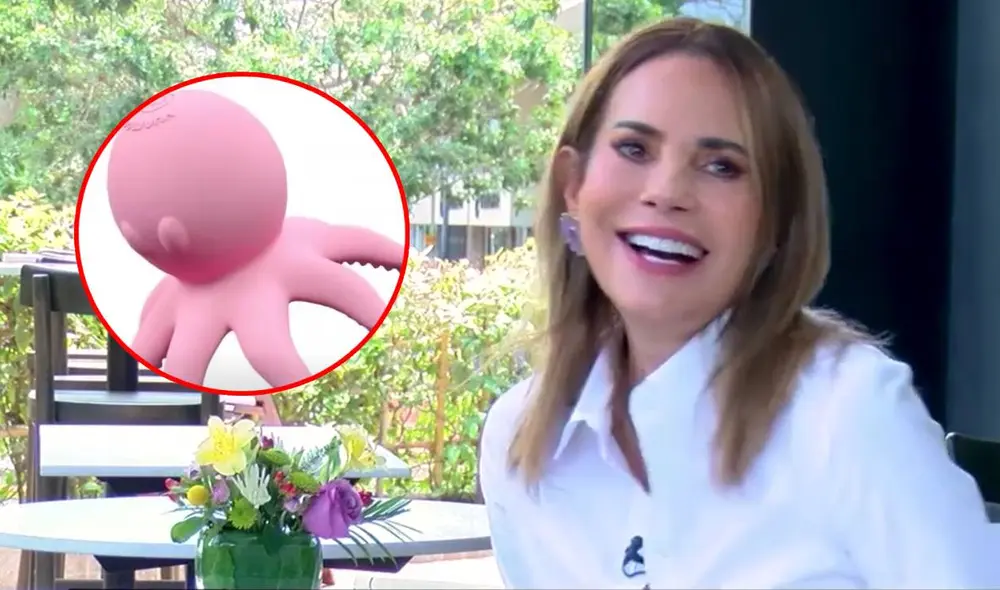 Karina Calmet reveló que usa juguetes sexuales. Foto: captura/YouTube Karina Calmet reveló que usa juguetes sexuales. Foto: captura/YouTube