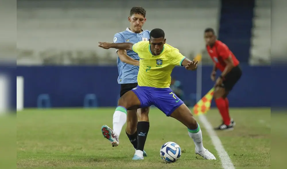Brasil vs. Uruguay Sub-17: ambos países chocan por el grupo A. Foto: composición de Fabrizio Oviedo/La República