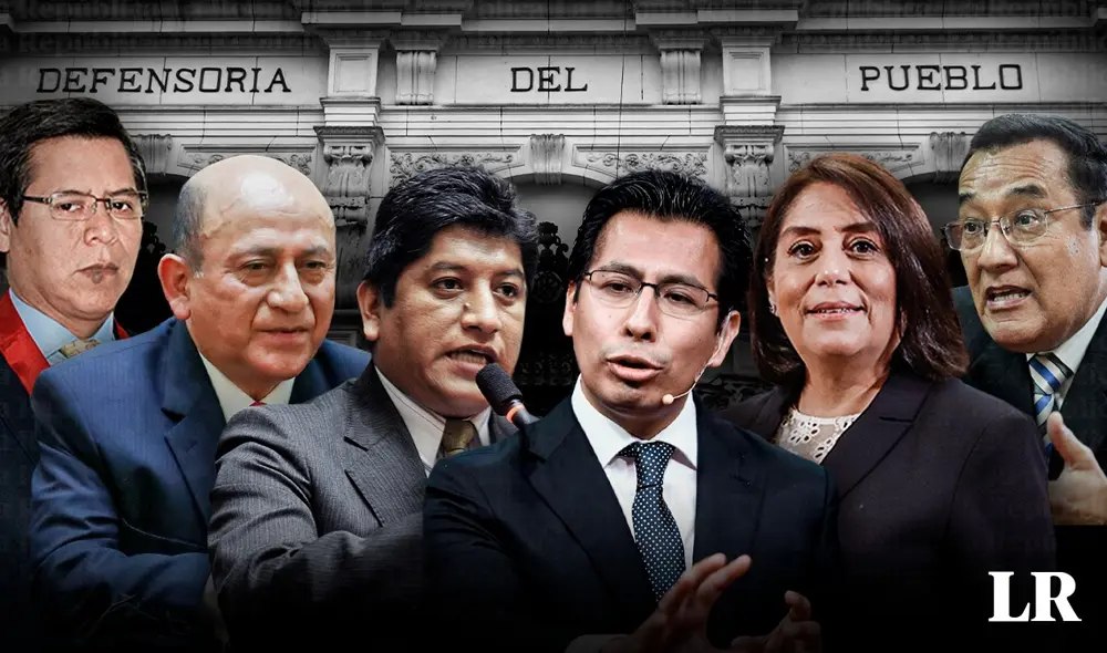 El proceso para elegir al próximo titular de la Defensoría se lleva a cabo tras la resolución del TC que anuló la medida cautelar que emitió el PJ. Foto: Composición Jazmín Ceras / LR El proceso para elegir al próximo titular de la Defensoría se lleva a cabo tras la resolución del TC que anuló la medida cautelar que emitió el PJ. Foto: Composición Jazmín Ceras / LR