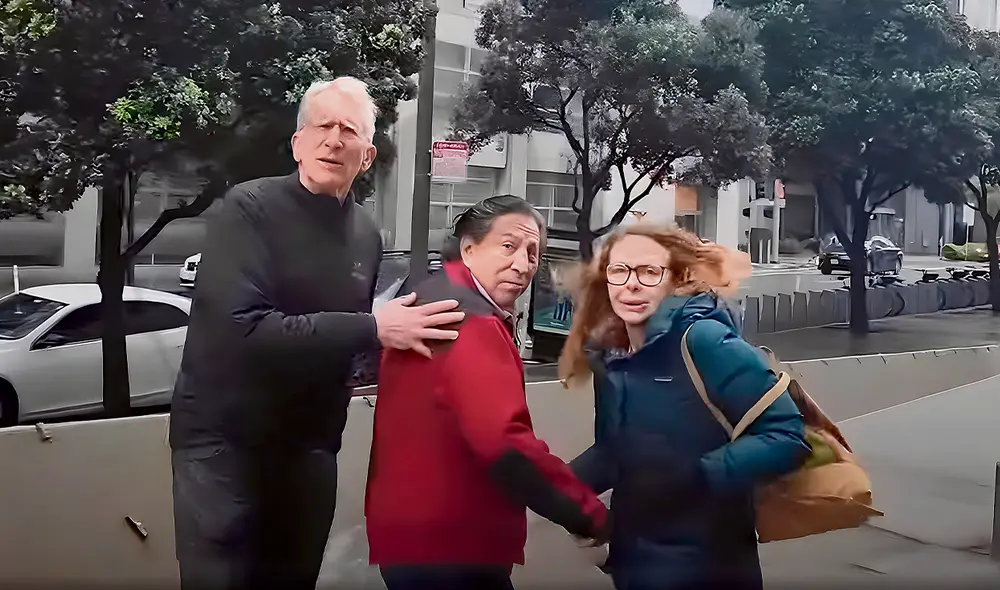 Toledo fue captado caminando por las calles de San Francisco, California. Foto: difusión