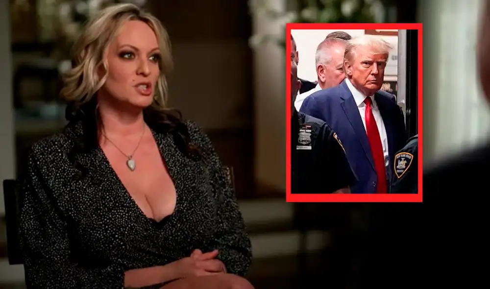 Donald Trump fue imputado el pasado 4 de abril por 34 delitos de falsificación de registros mercantiles, de los que se declaró no culpable. Foto: composición LR/captura de entrevistada por Piers Morgan