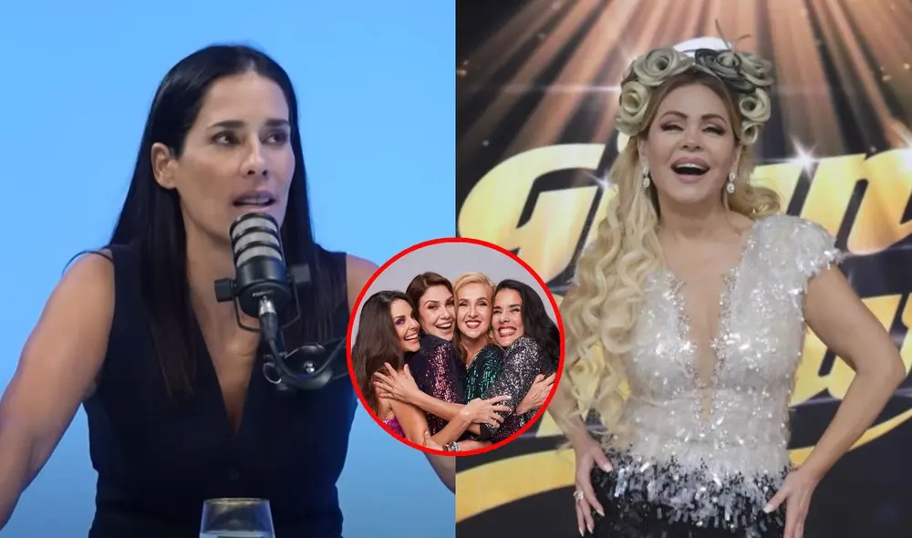 "Mujeres de la PM" saldrá de la parrilla de América TV con el retorno de Gisela Valcárcel. Foto: composición LR/captura de YouTube/Carlos Carlin OF/Instagram/Gisela Valcárcel/América TV - Video:  YouTube/Carlos Carlin OF