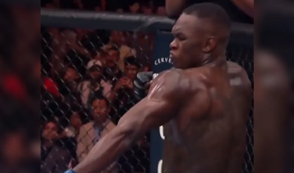 Adesanya consiguió el título de peso mediano en la UFC 287. Foto: UFC