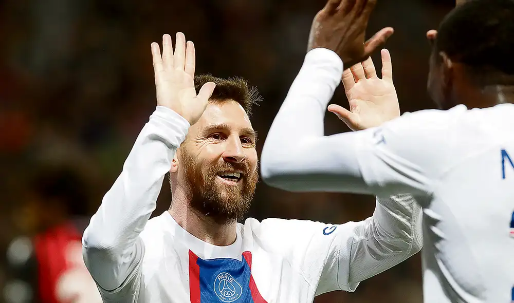 Sigue su mando. Lionel Messi lleva 14 anotaciones con el PSG en la presente Ligue 1. Foto: EFE Sigue su mando. Lionel Messi lleva 14 anotaciones con el PSG en la presente Ligue 1. Foto: EFE