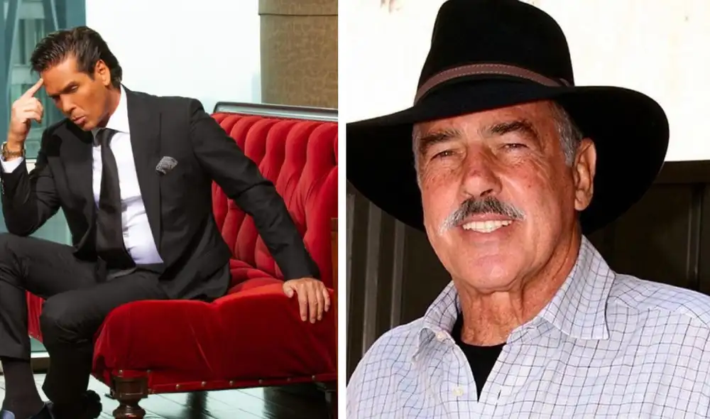 Andrés García conoció a Roberto Palazuelos cuando todavía era un niño y desde allí su relación fue muy cercana. Foto: composición LR / Roberto Palazuelos / Andrés García / instagram Andrés García conoció a Roberto Palazuelos cuando todavía era un niño y desde allí su relación fue muy cercana. Foto: composición LR / Roberto Palazuelos / Andrés García / instagram