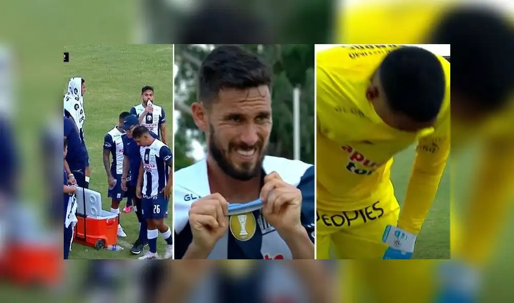 El partido se paralizó por una bomba lacrimógena lanzada en los alrededores del estadio. Foto: captura Liga 1 Max