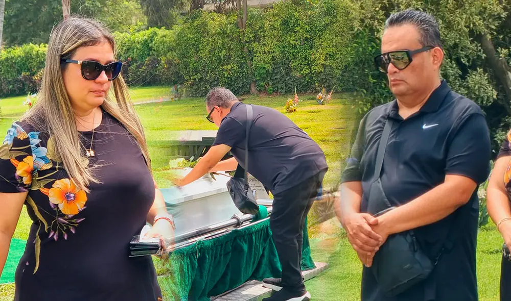 Jorge Benavides se despide de su mamá el mismo día de su cumpleaños. Foto: composición LR/Bárbara Mamani/La República