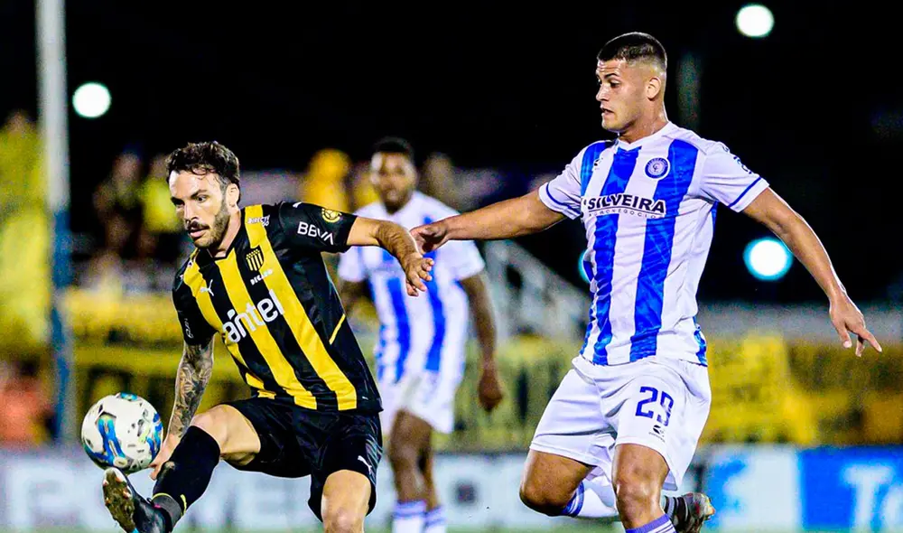 El Carbonero no pudo de visitante y sacó un punto. Foto: Peñarol
