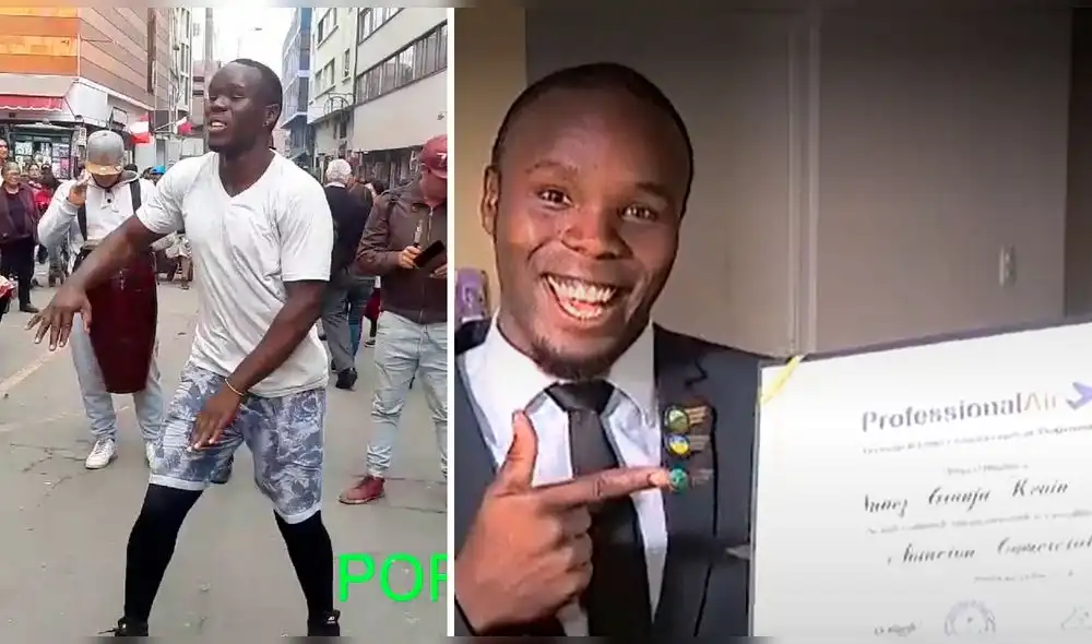 Ahora, Kevin Núñez está listo para trabajar en una aerolínea. Foto: composición LR / Difusión / América TV Ahora, Kevin Núñez está listo para trabajar en una aerolínea. Foto: composición LR / Difusión / América TV