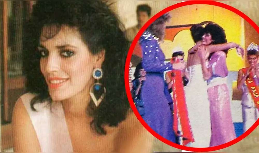 Jessica Newton fue coronada Miss Perú Universo 1987 en Cuzco. Foto: composición LR Jessica Newton fue coronada Miss Perú Universo 1987 en Cuzco. Foto: composición LR