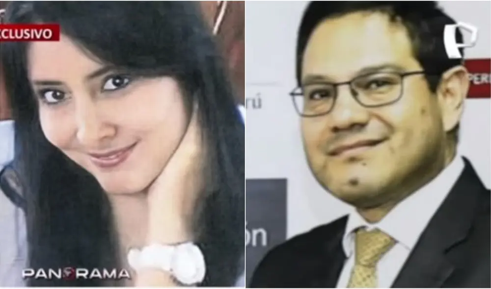 La joven Katia Portugal mencionó que solo tiene una relación laboral con el procurador Javier Pacheco. Foto: composición captura Panorama. La joven Katia Portugal mencionó que solo tiene una relación laboral con el procurador Javier Pacheco. Foto: composición captura Panorama.