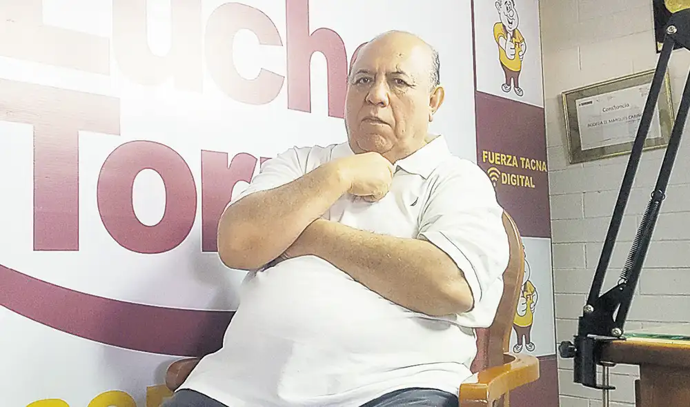 Propuestas. Luis Torres Robledo indicó que escasez de agua afecta a la región tacneña. Foto: La República