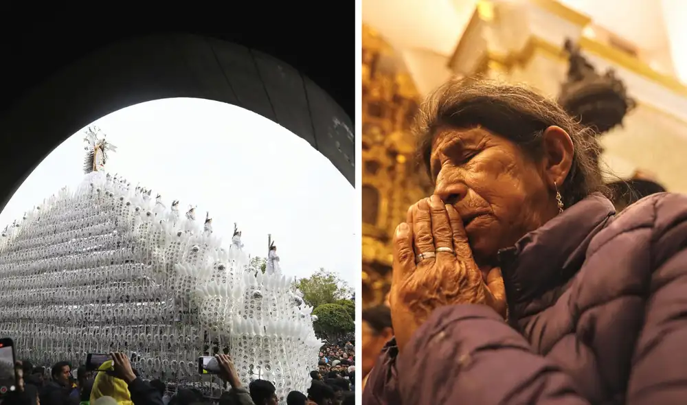 Desde el 6 hasta el 9 de abril, la ciudad ayacuchana celebró su mayor demostración del fervor religioso. Foto: composición LR | Gobierno Regional de Ayacucho.