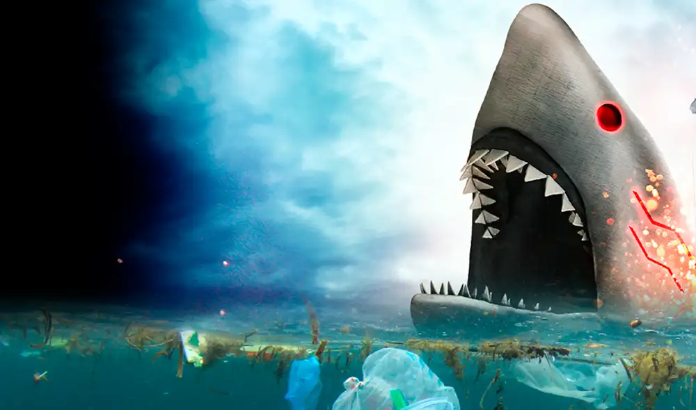 El wasteshark ha causado revuelvo en la industria tecnológica. Foto: Composición LR / Roboshark