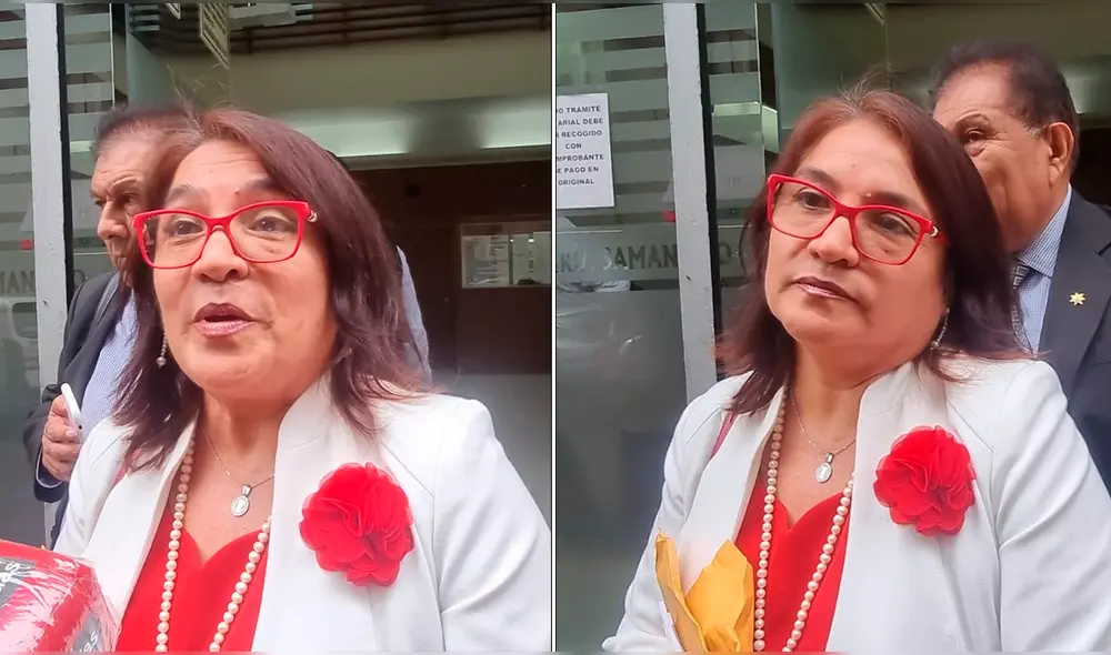 Maritza Sánchez reafirmó que apoyó en la campaña de Perú Libre y el 23 de julio se despidió de Pedro Castillo y Dina Boluarte. Foto: composición LR/Rosario Rojas/URPI-LR