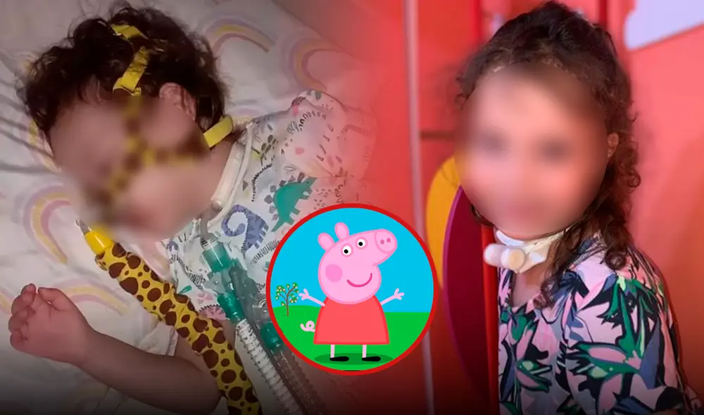 La menor no puede ver "Peppa Pig" o podría causarle la muerte. Foto: composición LR/The Mirror
