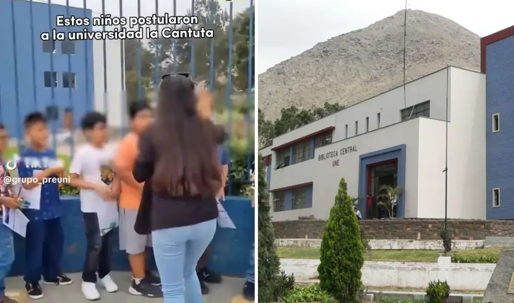 La Cantuta tuvo su examen de admisión el pasado 8 de abril. Foto: composición LR/TikTok/Andina.