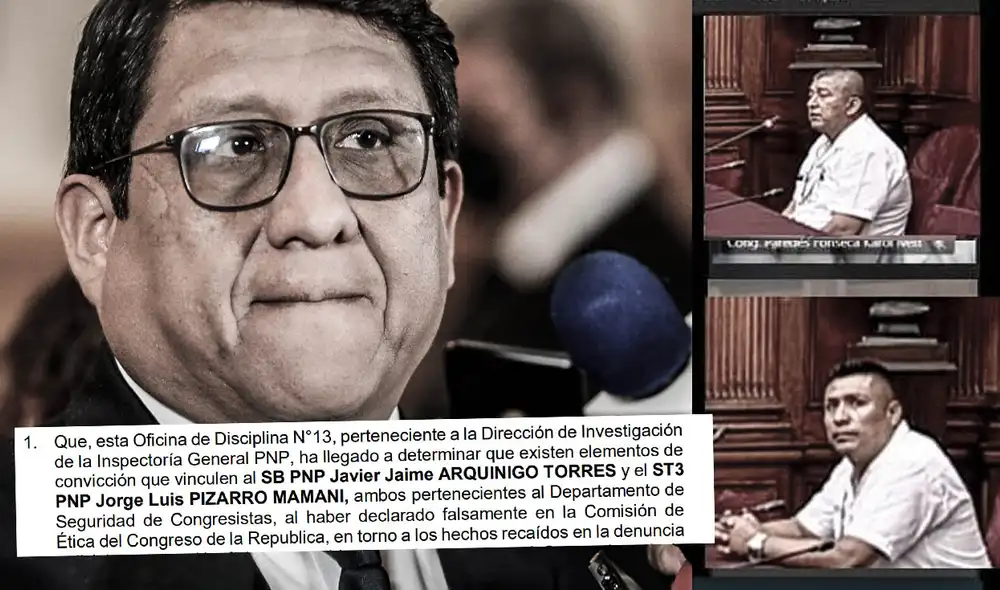 Dos policías que declararon a favor de Héctor Ventura ahora son investigados. (Foto: Composición La República) Dos policías que declararon a favor de Héctor Ventura ahora son investigados. (Foto: Composición La República)