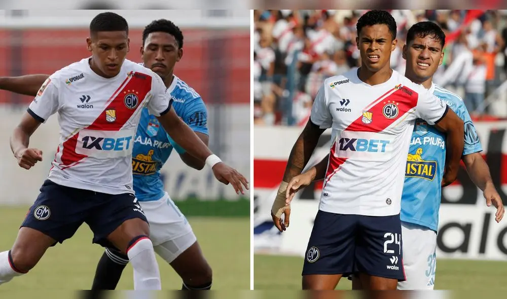 Fernando Pacheco y Christopher Olivares fueron de los mejores jugadores en el empate entre Municipal y Cristal por la fecha 10. Foto: composición Luis Jiménez/GLR