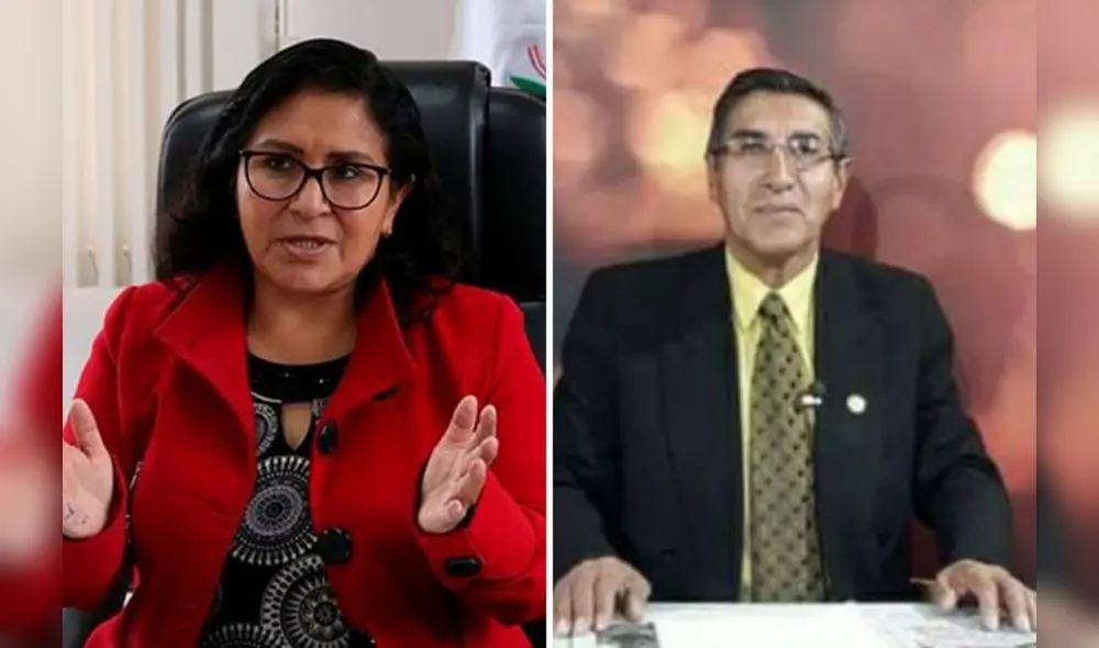 Comunicador reconoció haber recibido pagos de la congresista Katy Ugarte. Foto: composición LR/Luis Fernando/Luis Álvarez/La República