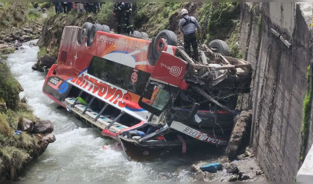 Sobreviviente de accidente en Carretera Central indica que camión sería el culpable del siniestro. Foto: captura de La República