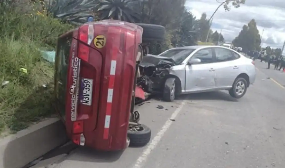 Accidente se registró el último lunes. Foto: PNP