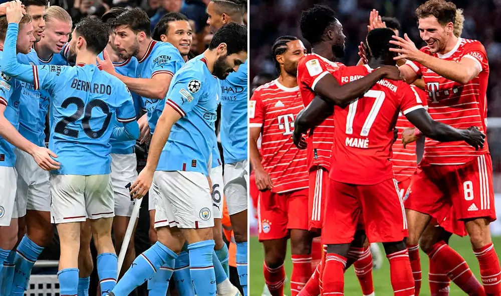 Manchester City vs. Bayern Múnich: ambos equipos pelearán por llegar a semifinales de Champions