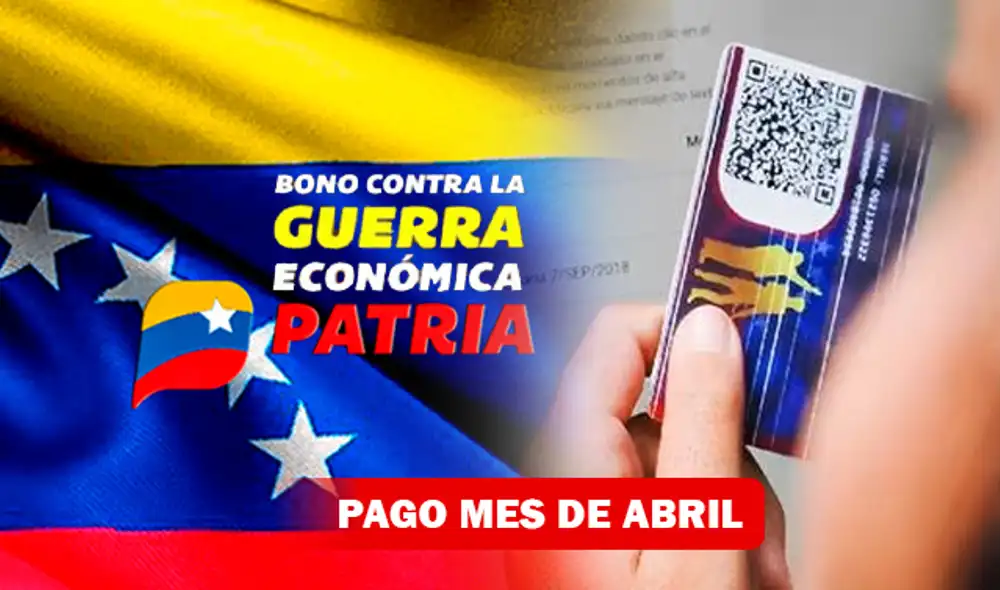 El Bono de Guerra Económica tendrá un nuevo pago en abril. Foto: composición LR/difusión El Bono de Guerra Económica tendrá un nuevo pago en abril. Foto: composición LR/difusión