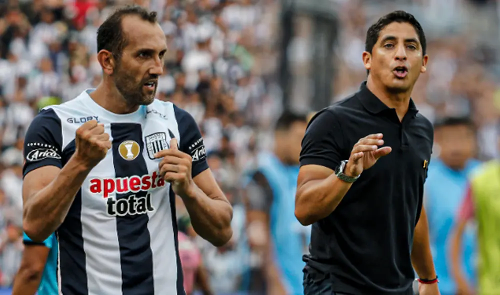 Hernán Barcos es dirigido por 'Chicho' Salas desde el 2022. Foto: composición de La República/LR