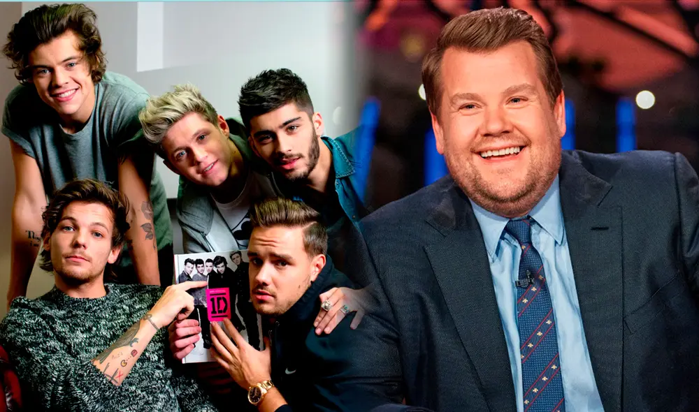 One Direction estaría de regreso para el último programa de James Corden el 27 de abril en Estados Unidos. Foto: composición LR/Vanity Fair/Pitchfork