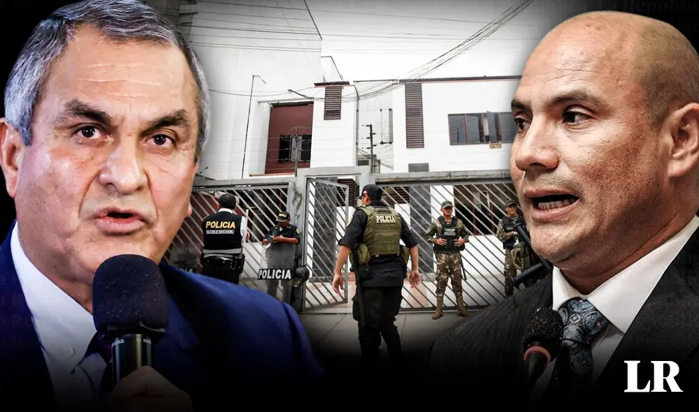 El ministro del Interior señaló que el Gobierno de Dina Boluarte no permitirá impunidad en caso de lavados de activos. Foto: composición Jazmin Ceras