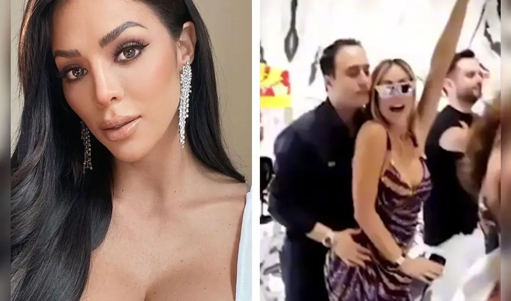 Sheyla Rojas y Luis Miguel Galarza al parecer terminaron una relación | Foto: Composición GLR/NuevaQ Fm/TikTok