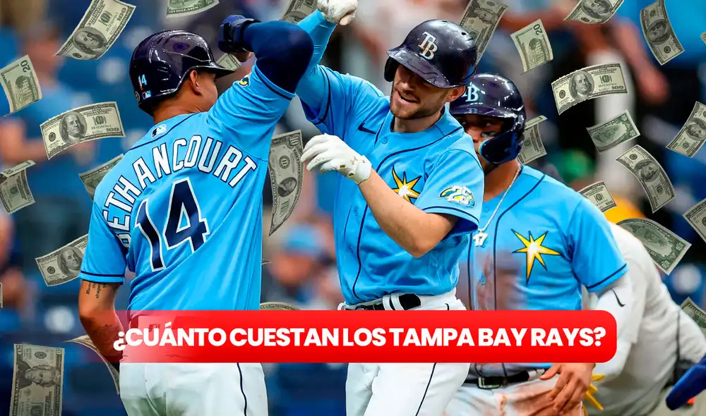 Los Tampa Bay Rays han conseguido el mejor récord de inicio desde 1987. Foto: composición de Álvaro Lozano / La República / AFP