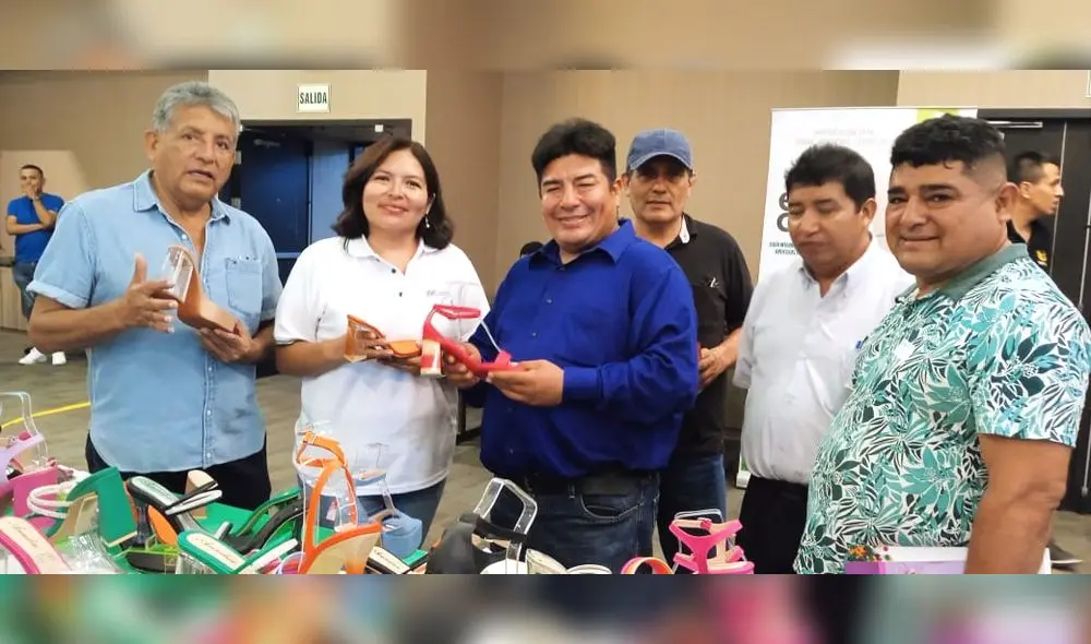 El alcalde Carranza afirmó que el calzado es el producto emblemático de El Porvenir. Foto: La República