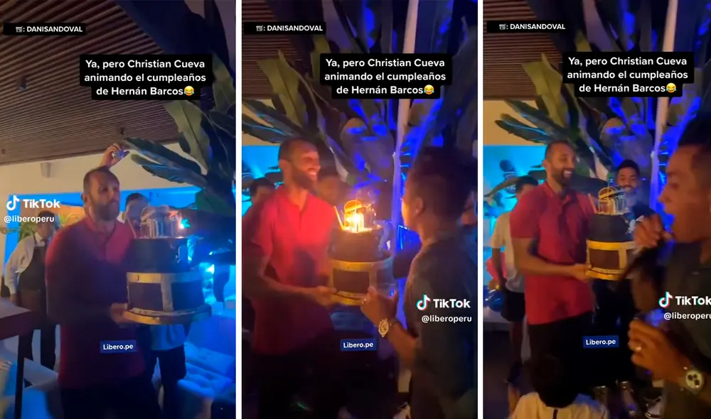 Barcos cumplió 39 años siendo jugador de Alianza Lima. Foto: captura/Tiktok Líbero