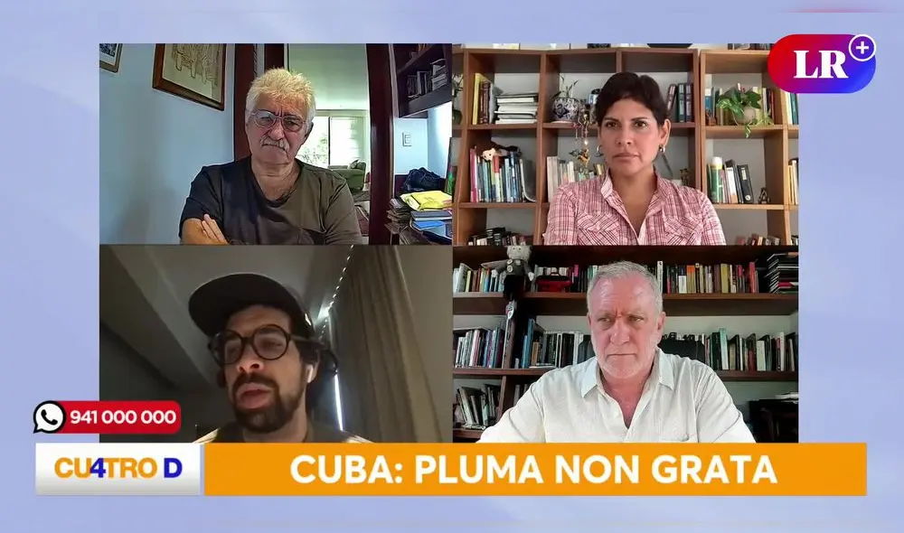 "Cuatro D" también conversó con Carlos Manuel Álvarez sobre la percepción que tienen otros países de Cuba. Foto: LR+/Video: LR+ "Cuatro D" también conversó con Carlos Manuel Álvarez sobre la percepción que tienen otros países de Cuba. Foto: LR+/Video: LR+