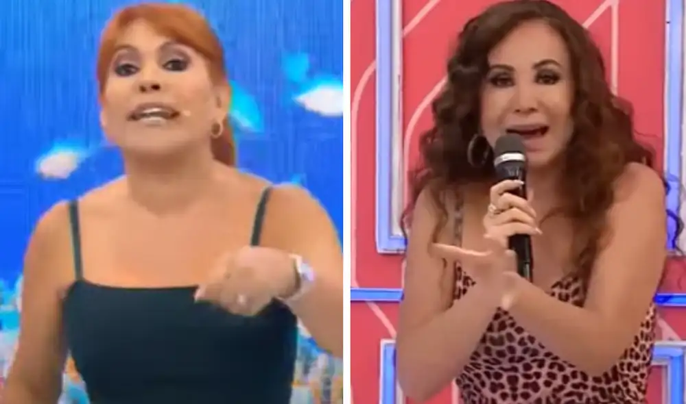 Magaly Medina arremetió contra la conductora de "América hoy" tras salir en defensa de Richard Acuña.