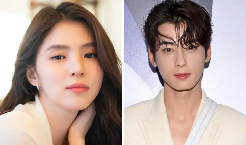 Han Soo Hee y Cha Eunwoo son conocidos como los 'genios de la cara' por sus bellos rostros. Mira cómo fue la reunión de los actores en fiesta VIP de Dior. Foto: composición LR/Dior/Dispatch