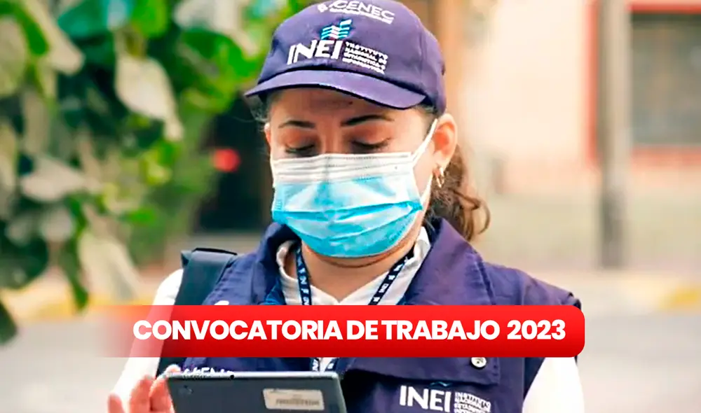 Convoctoria de trabajo en INEI: ¿a cuánto ascienden los sueldos? Foto: composición LR/INEI