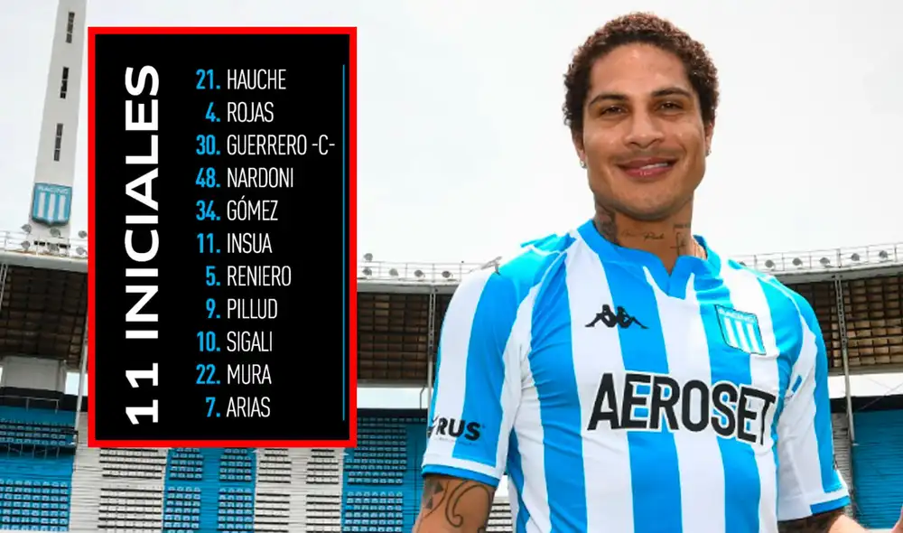 Paolo Guerrero lució el dorsal '30' en la campaña a favor de la lucha contra el alzhéimer. Foto: Racing