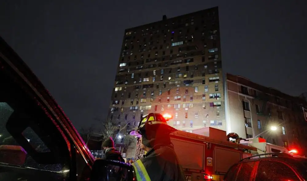 El incendio debido a la bicicleta eléctrica se registró en Nueva York. Foto: EFE