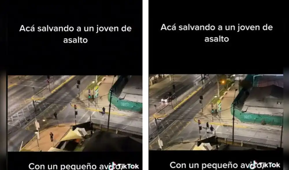 Usuarios de redes felicitaron a joven que alertó sobre posible robo. Foto: composición LR/captura de TikTok/wrchile Usuarios de redes felicitaron a joven que alertó sobre posible robo. Foto: composición LR/captura de TikTok/wrchile