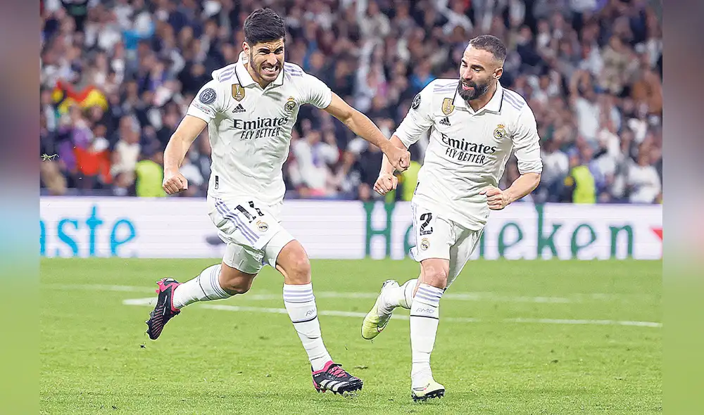 Crucial. Asensio ha marcado un total de 12 goles en todas sus participaciones de Champions League: 4 por fase de grupos y 8 en eliminación directa. Foto: EFE Crucial. Asensio ha marcado un total de 12 goles en todas sus participaciones de Champions League: 4 por fase de grupos y 8 en eliminación directa. Foto: EFE