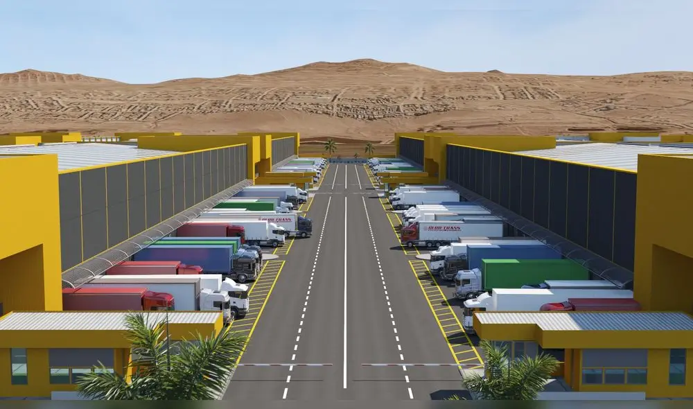 ADN Parque Logístico Callao está ubicado estratégicamente a 20 Km del Aeropuerto Internacional Jorge Chávez, 25 Km del Puerto del Callao y 40 Km del Puerto de Chancay. Foto: Almacenes del Norte