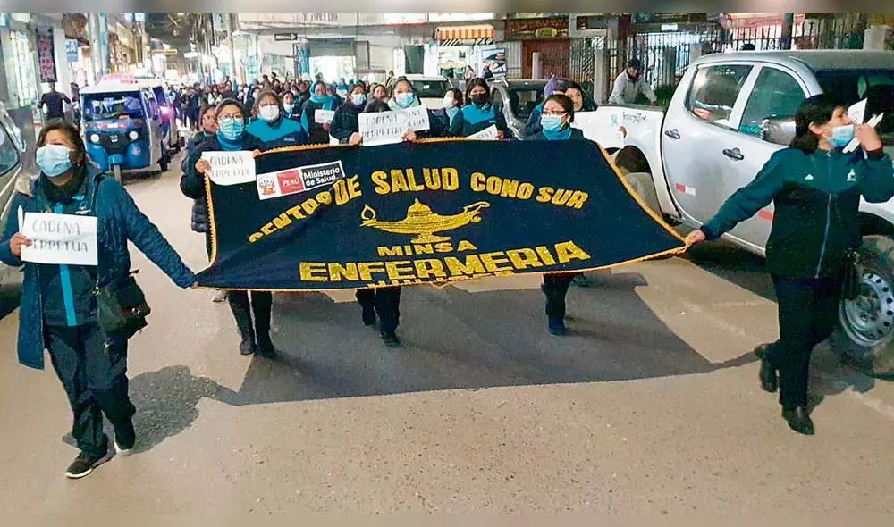 Unidas. Compañeras de la enfermera fallecida exigieron la máxima pena para los abusadores. Foto: difusión Unidas. Compañeras de la enfermera fallecida exigieron la máxima pena para los abusadores. Foto: difusión