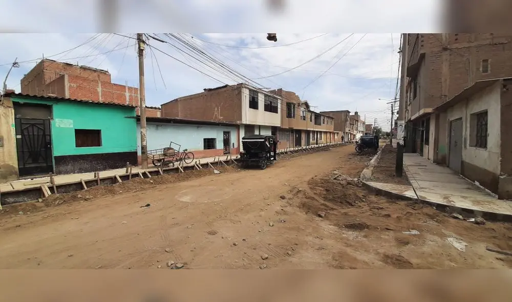 Los trabajos están paralizados en la calle Inca Yupanqui. Foto: La República Los trabajos están paralizados en la calle Inca Yupanqui. Foto: La República