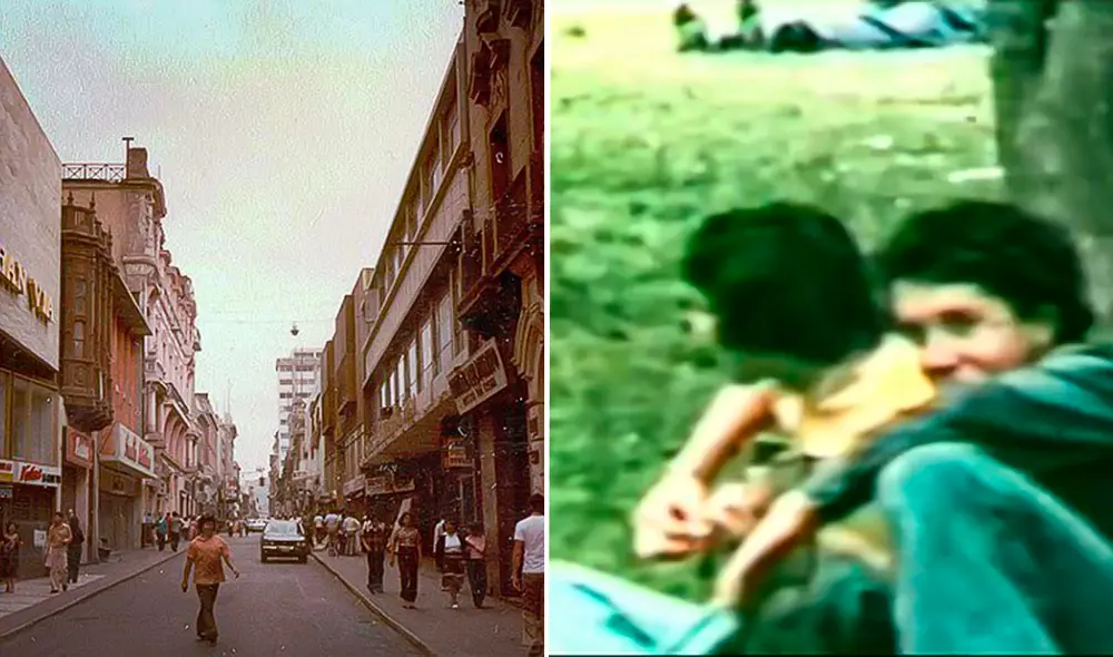 Así lucía Lima en 1979. Foto: composición LR/TikTok/Facebook Así lucía Lima en 1979. Foto: composición LR/TikTok/Facebook