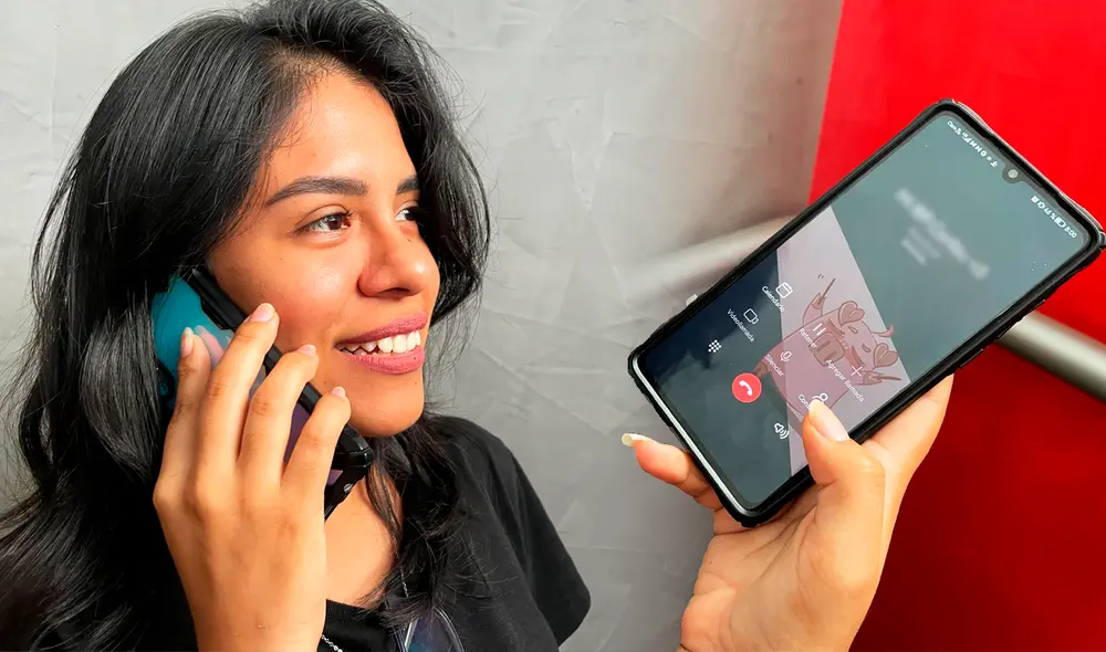 Cuando contestamos una llamada, decimos "aló" automáticamente, pero casi nunca conocemos el significado de esta palabra. Foto: composición La República/LR